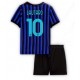Inter Milan Lautaro Martinez #10 Barnkläder Hemma matchtröja till baby 2025-26 Kortärmad (+ Korta byxor) Billigt